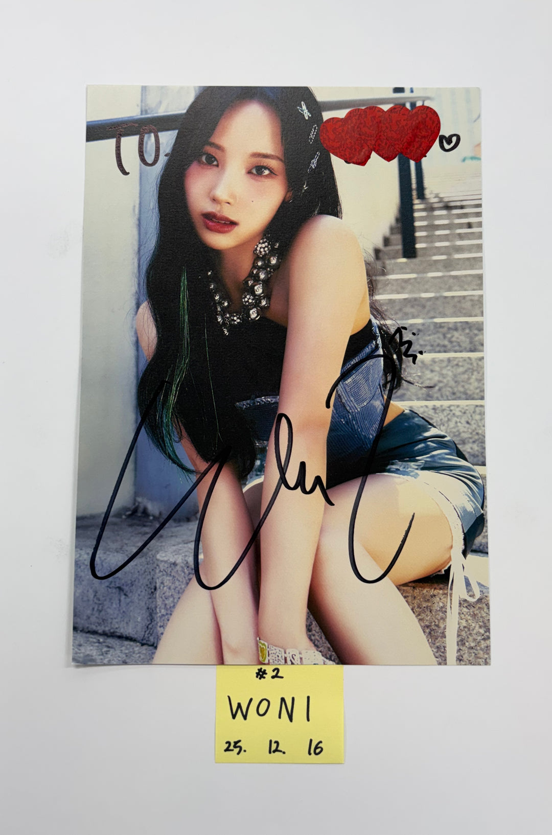 RESCENE  "SCENEDROME" - A Cut Page From Fansign Event Album [25.12.16]