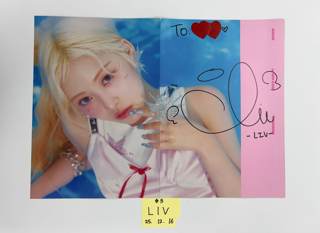 RESCENE  "SCENEDROME" - A Cut Page From Fansign Event Album [25.12.16]