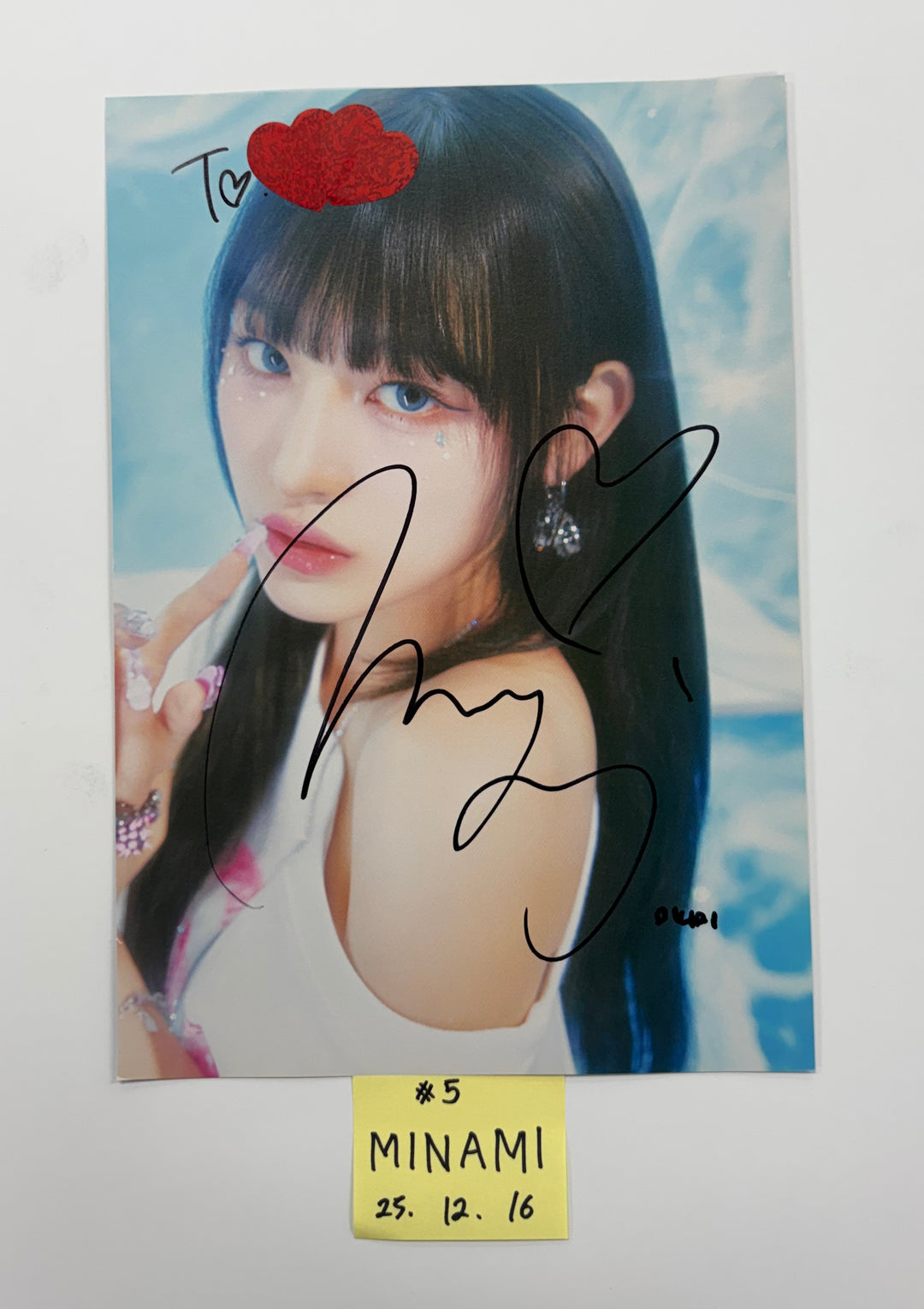 RESCENE  "SCENEDROME" - A Cut Page From Fansign Event Album [25.12.16]