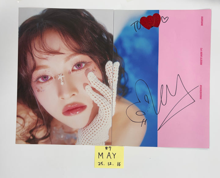 RESCENE  "SCENEDROME" - A Cut Page From Fansign Event Album [25.12.16]