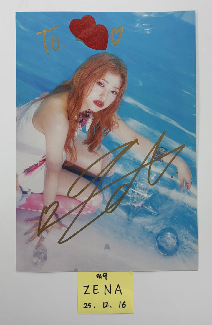 RESCENE  "SCENEDROME" - A Cut Page From Fansign Event Album [25.12.16]