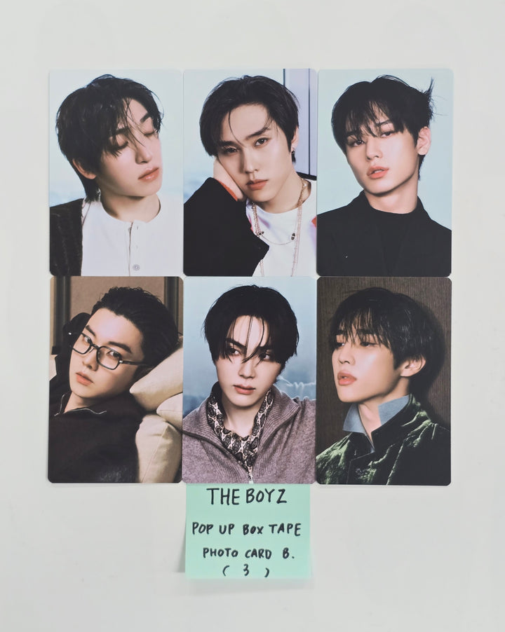 THE BOYZ "Unexpected" - Pop-Up Store Box Tape photocard B ver. [25.12.16]
