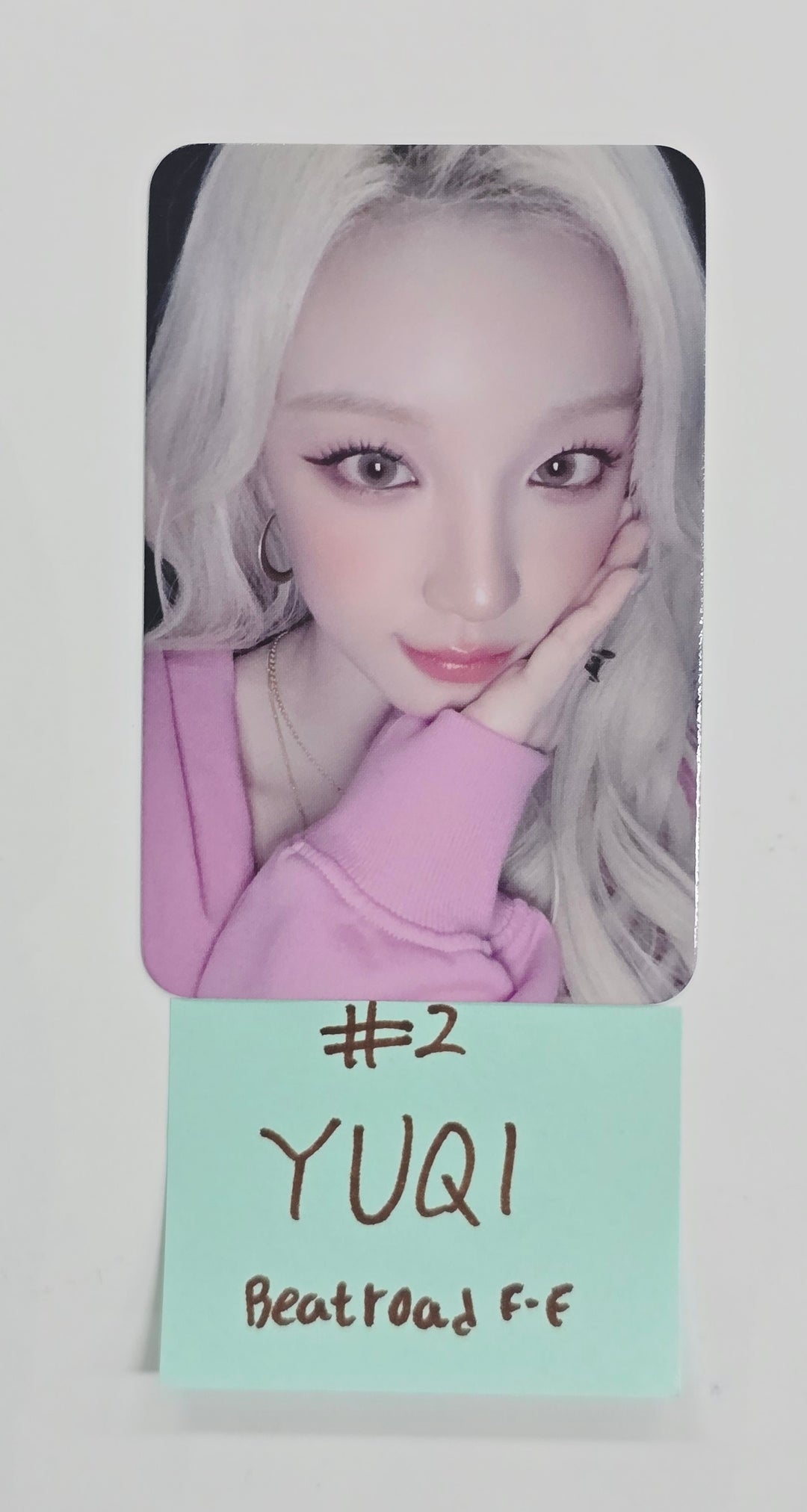 YUQI (of I-dle) "Motivation" - Beatroad Fansign Event Photocard [25.12.16]