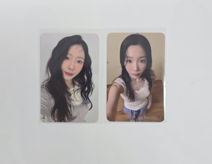TAEYEON "Panorama" - NY Music Pre-Order Benefit Photocard (DIGIPACK Ver.) [25.12.16]