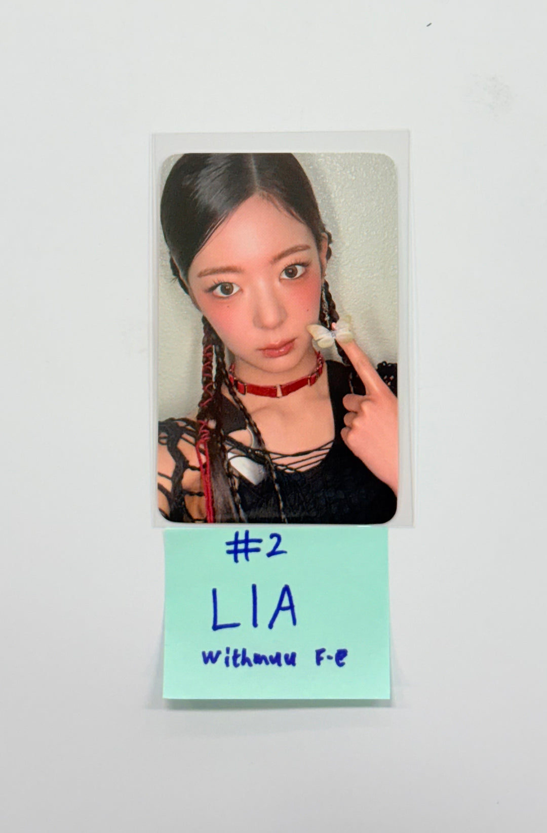 ITZY "TUNNEL VISION" - Withmuu Fansign Event Photocard R2 [25.12.16]