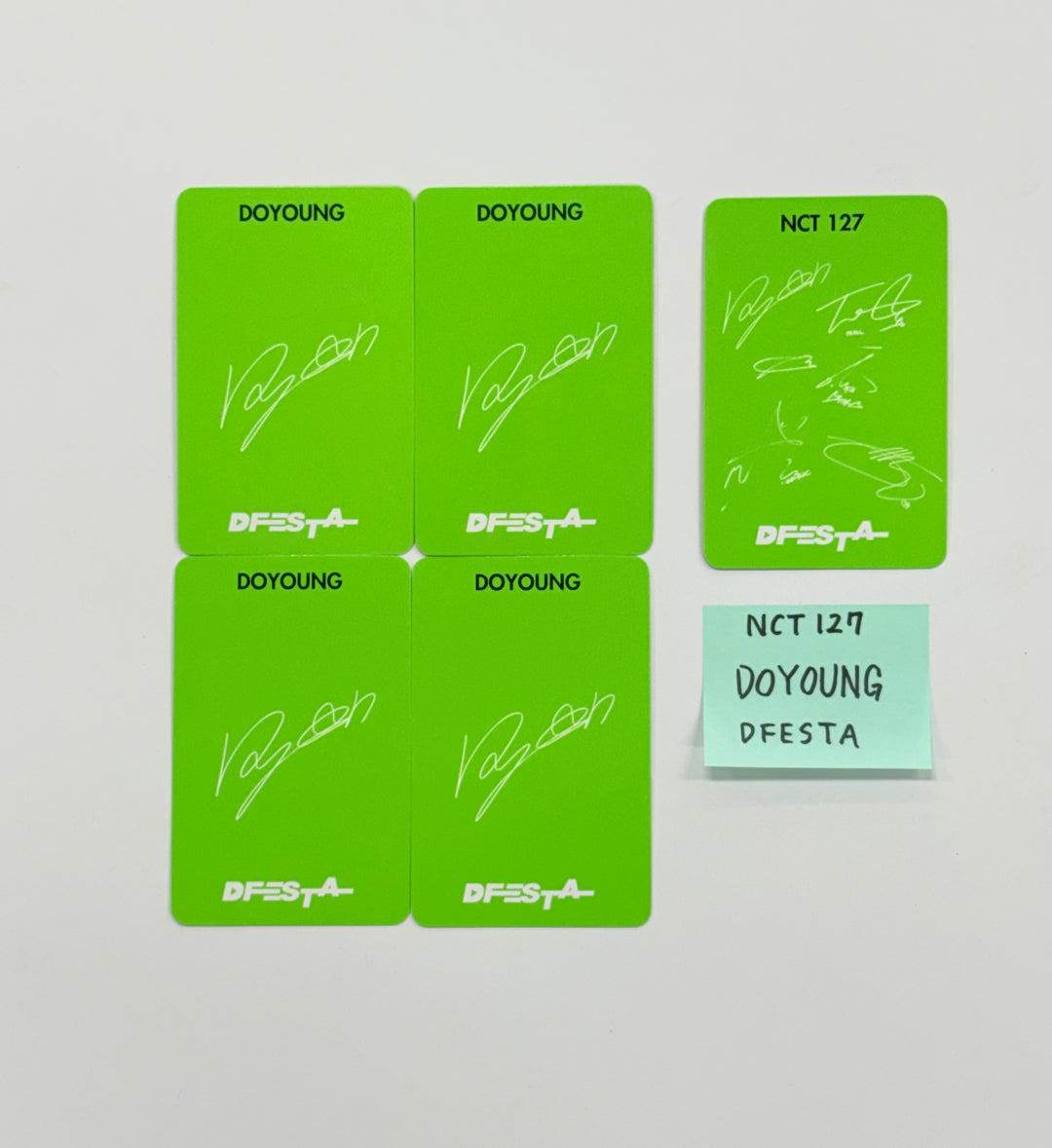 DOYOUNG (of NCT 127) - DICON D'FESTA ( Dispatch 10th Anniversary ) Photocard set [25.12.16]