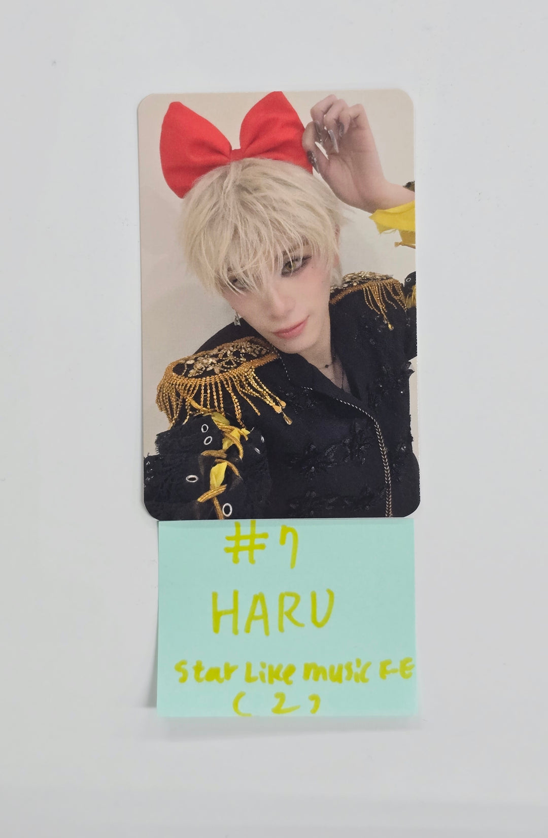 XLOV "UXLXVE" - StarLike Music Fansign Event Photocard R2 [25.12.16]