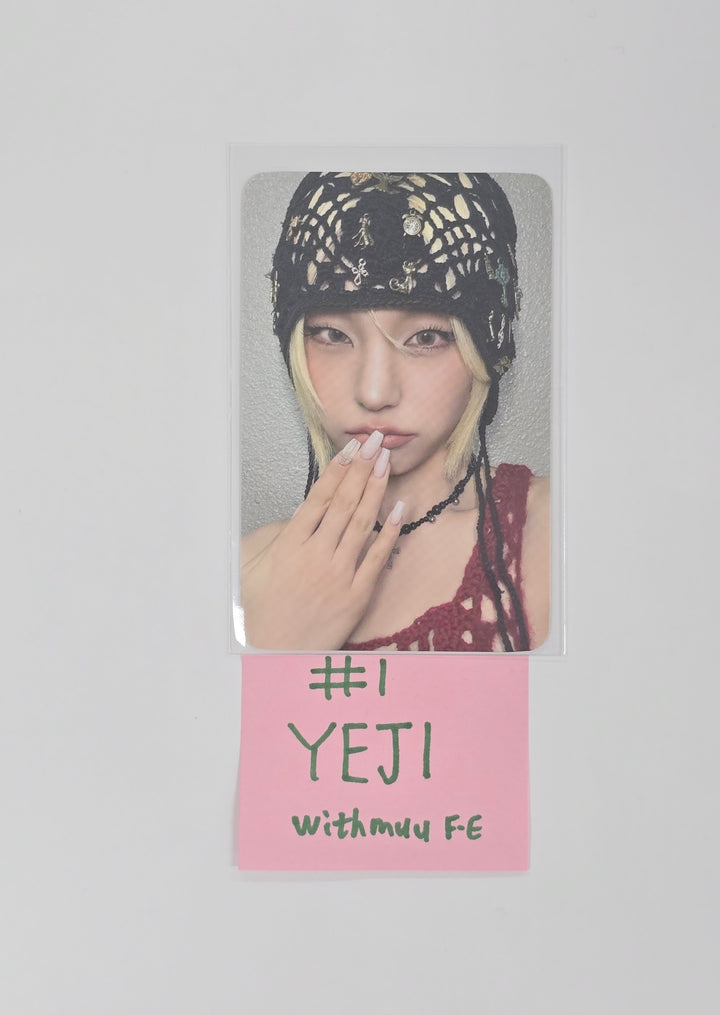 ITZY "TUNNEL VISION" - Withmuu Fansign Event Photocard R3 [25.12.17]