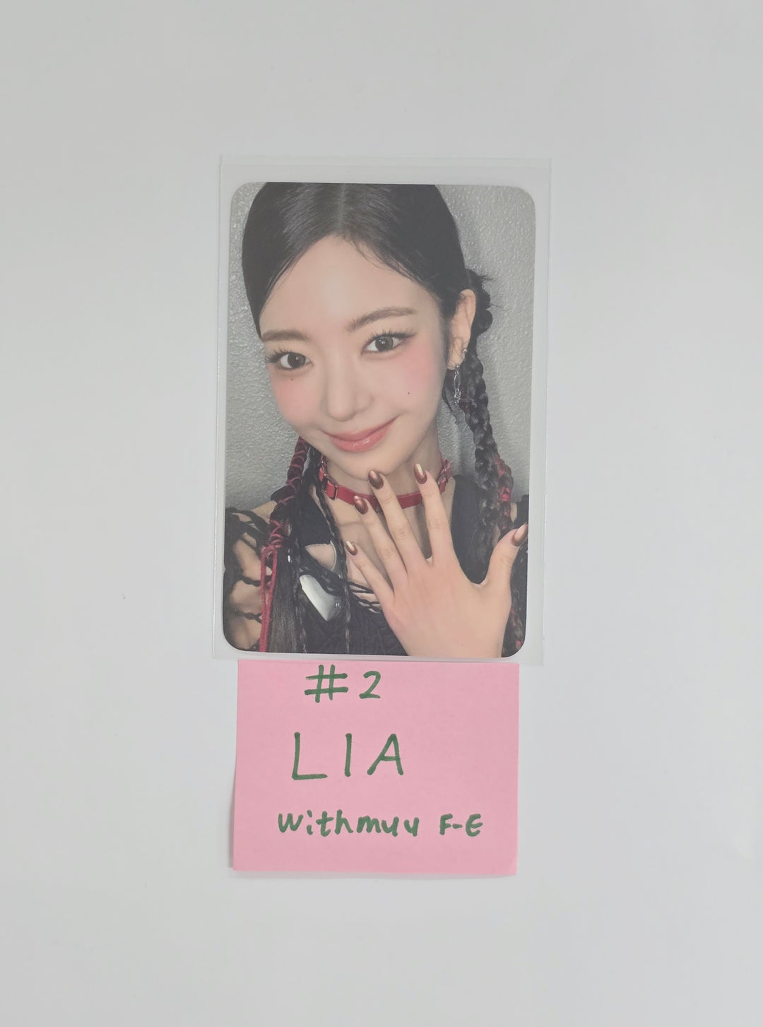ITZY "TUNNEL VISION" - Withmuu Fansign Event Photocard R3 [25.12.17]