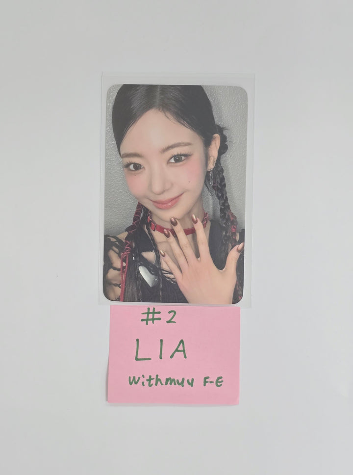 ITZY "TUNNEL VISION" - Withmuu Fansign Event Photocard R3 [25.12.17]