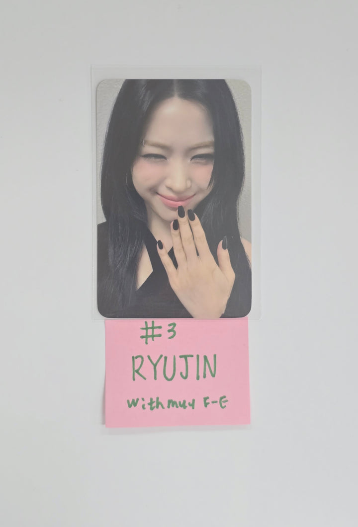 ITZY "TUNNEL VISION" - Withmuu Fansign Event Photocard R3 [25.12.17]