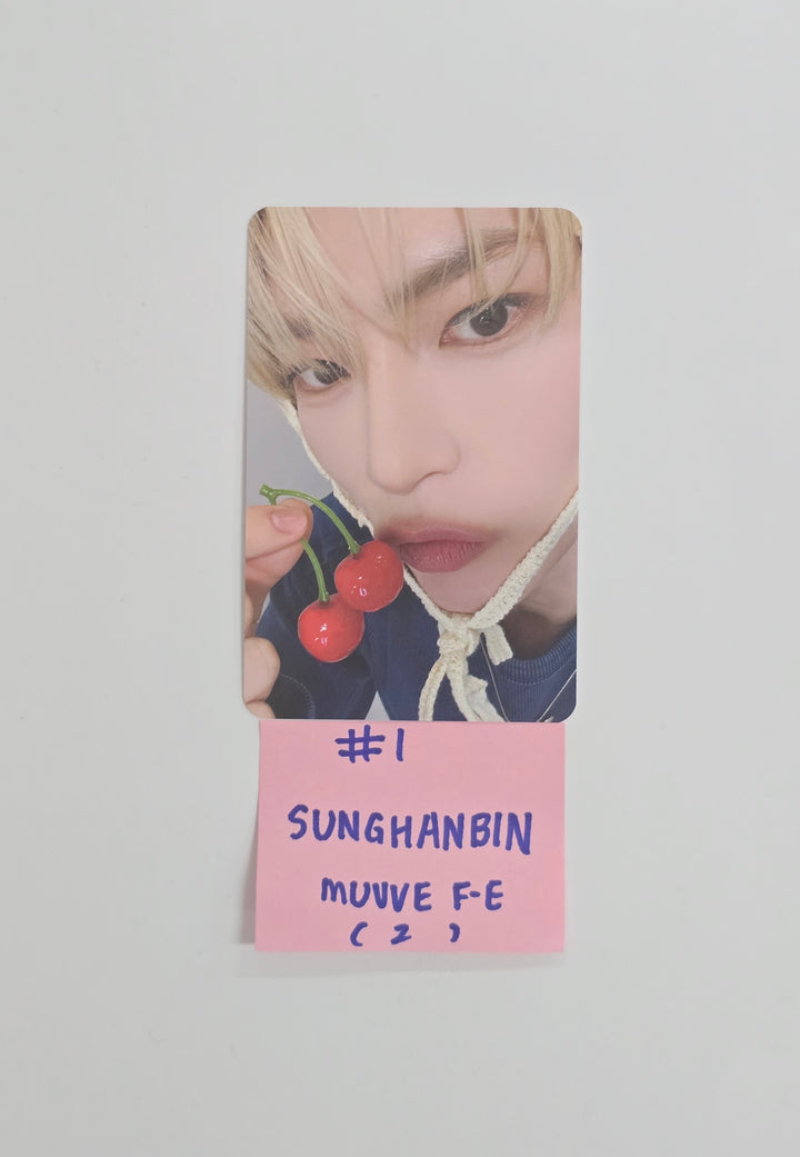 ZEROBASEONE THE 1ST FULL ALBUM "NEVER SAY NEVER" - MUVVE Fansign Event Photocard [Photobook ver. (ICON & ORDINARY)SET] [25.12.17]