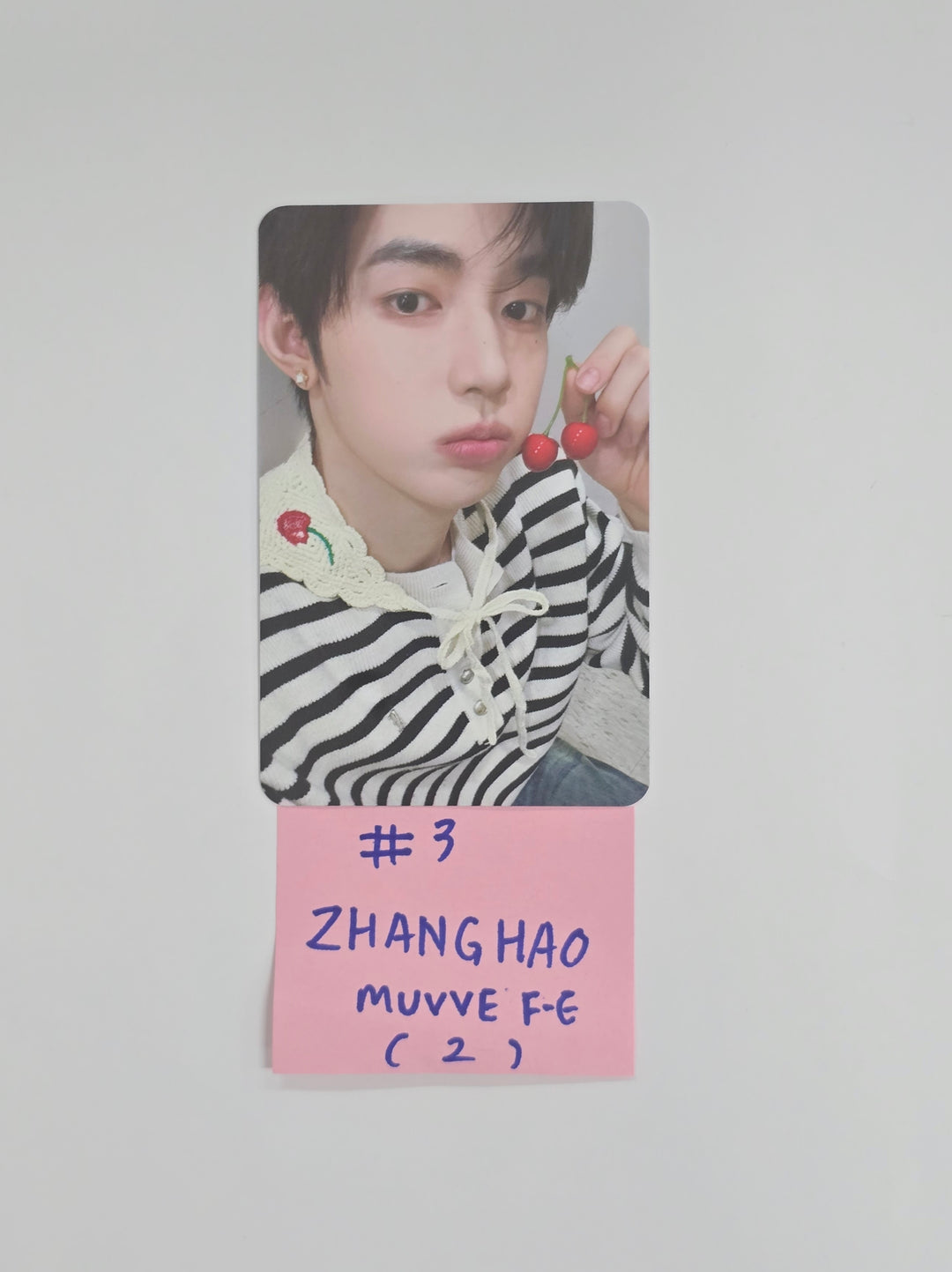 ZEROBASEONE THE 1ST FULL ALBUM "NEVER SAY NEVER" - MUVVE Fansign Event Photocard [Photobook ver. (ICON & ORDINARY)SET] [25.12.17]