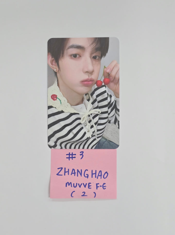 ZEROBASEONE THE 1ST FULL ALBUM "NEVER SAY NEVER" - MUVVE Fansign Event Photocard [Photobook ver. (ICON & ORDINARY)SET] [25.12.17]