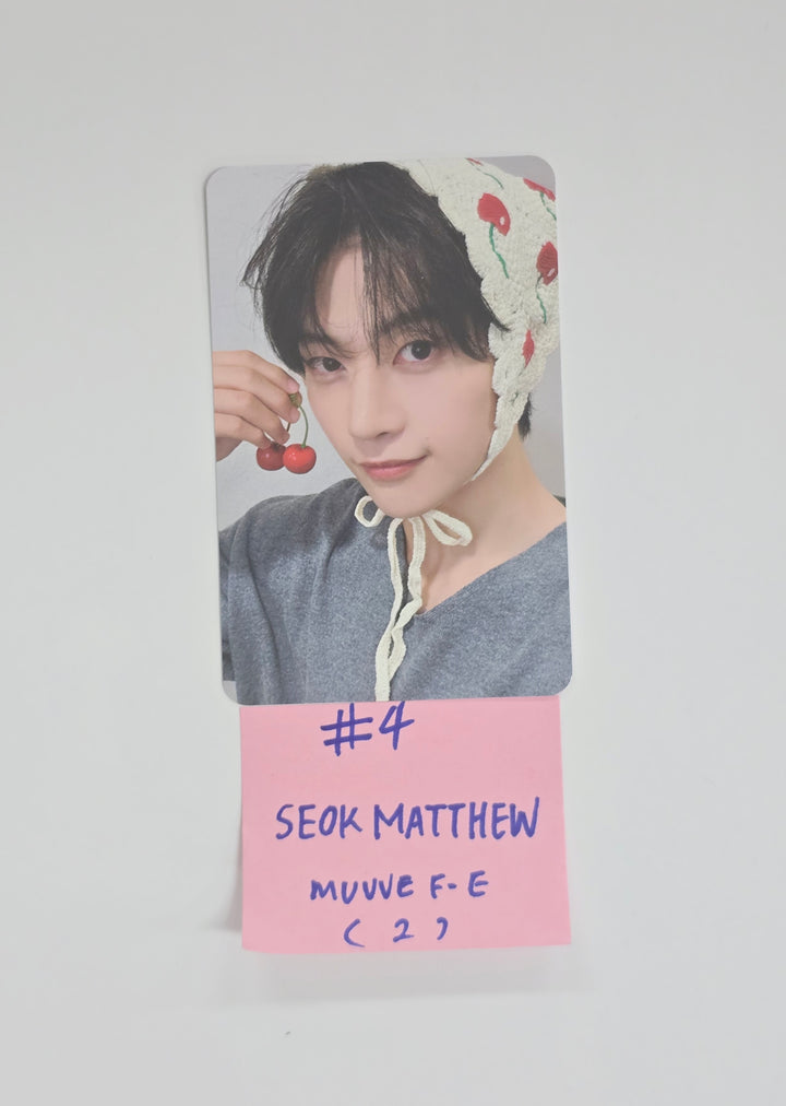 ZEROBASEONE THE 1ST FULL ALBUM "NEVER SAY NEVER" - MUVVE Fansign Event Photocard [Photobook ver. (ICON & ORDINARY)SET] [25.12.17]