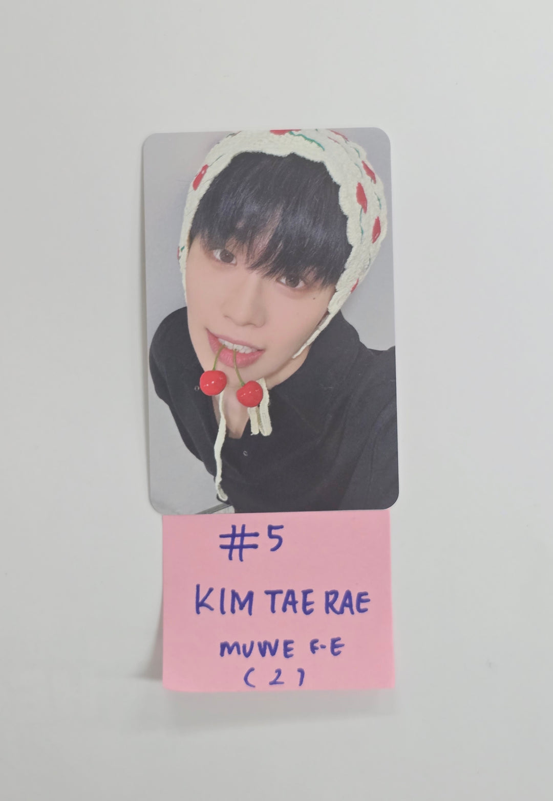 ZEROBASEONE THE 1ST FULL ALBUM "NEVER SAY NEVER" - MUVVE Fansign Event Photocard [Photobook ver. (ICON & ORDINARY)SET] [25.12.17]