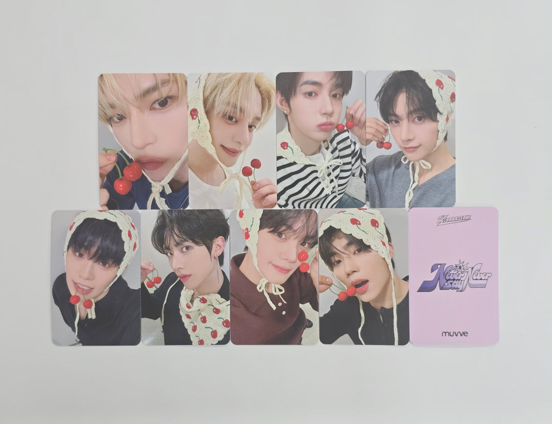 ZEROBASEONE THE 1ST FULL ALBUM "NEVER SAY NEVER" - MUVVE Fansign Event Photocard [Photobook ver. (ICON & ORDINARY)SET] [25.12.17]