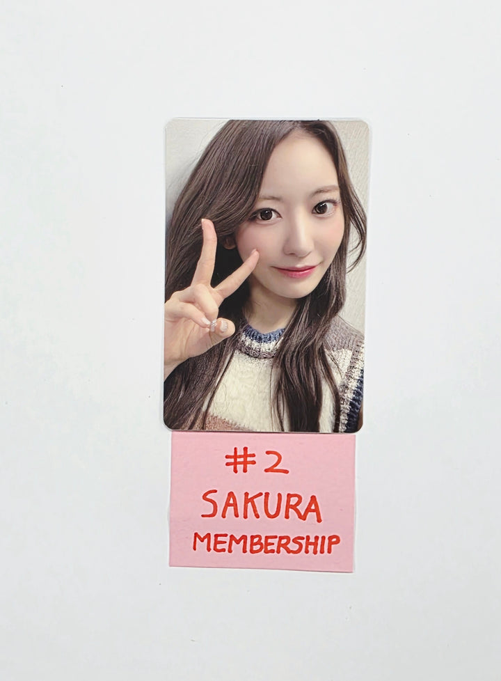 Le Sserafim "FEARNOT" - Membership Kit Photocard [25.12.17]
