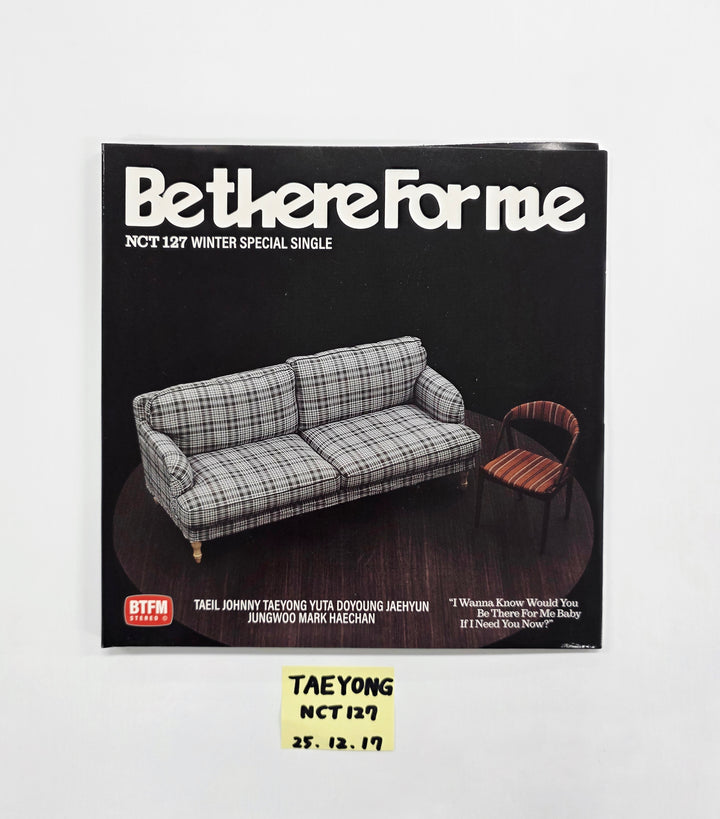 TAEYONG (of NCT 127) "Be There For Me" - Hand Autographed(Signed) Album [25.12.17]