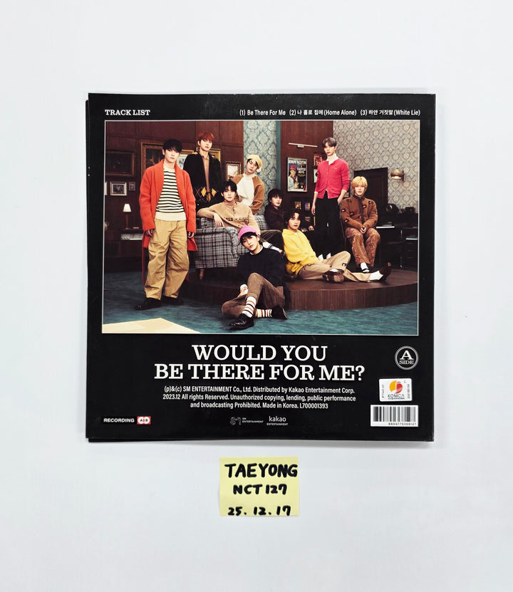 TAEYONG (of NCT 127) "Be There For Me" - Hand Autographed(Signed) Album [25.12.17]