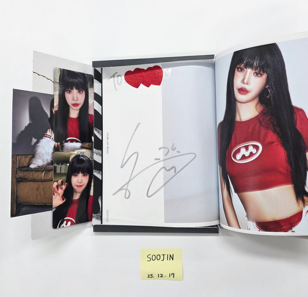 SOOJIN "BADITUDE " - Hand Autograhped(Signed) Album [25.12.17]