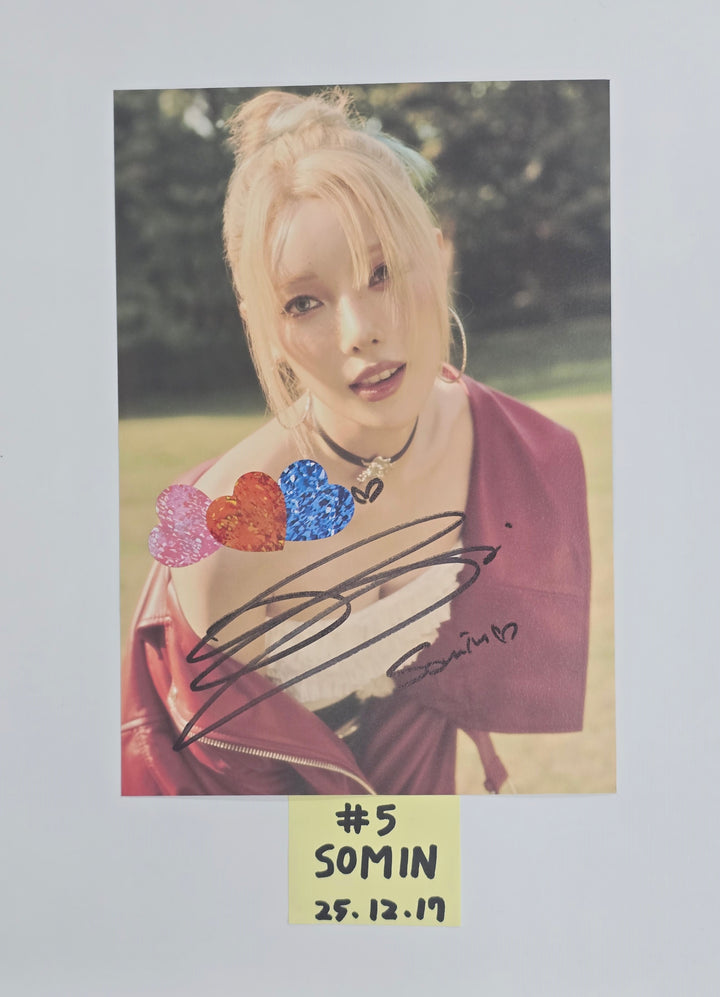 KARD "Where To Now?" - A Cut Page From Fansign Event Album [25.12.17]