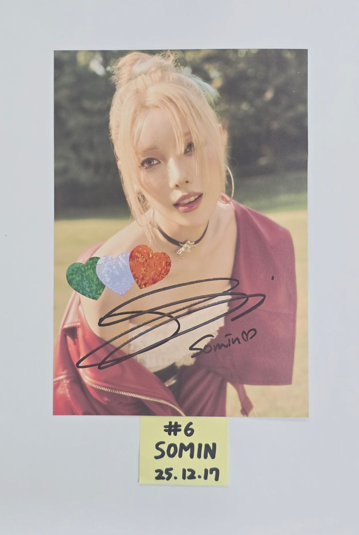 KARD "Where To Now?" - A Cut Page From Fansign Event Album [25.12.17]