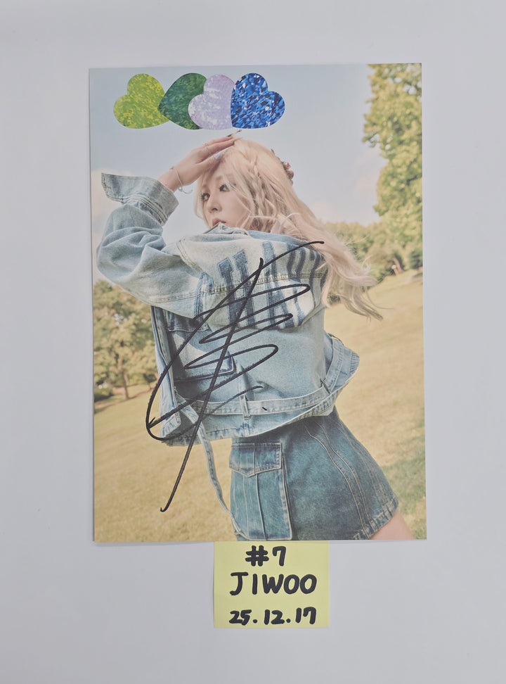 KARD "Where To Now?" - A Cut Page From Fansign Event Album [25.12.17]