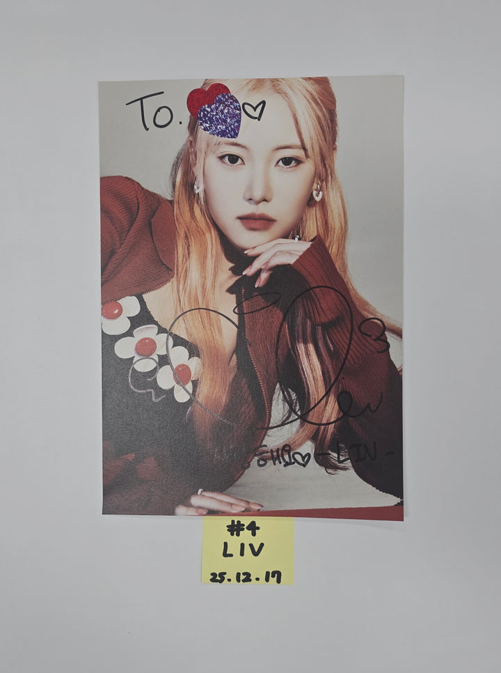 RESCENE "Re:Scene" - A Cut Page From Fansign Event Album [25.12.17]