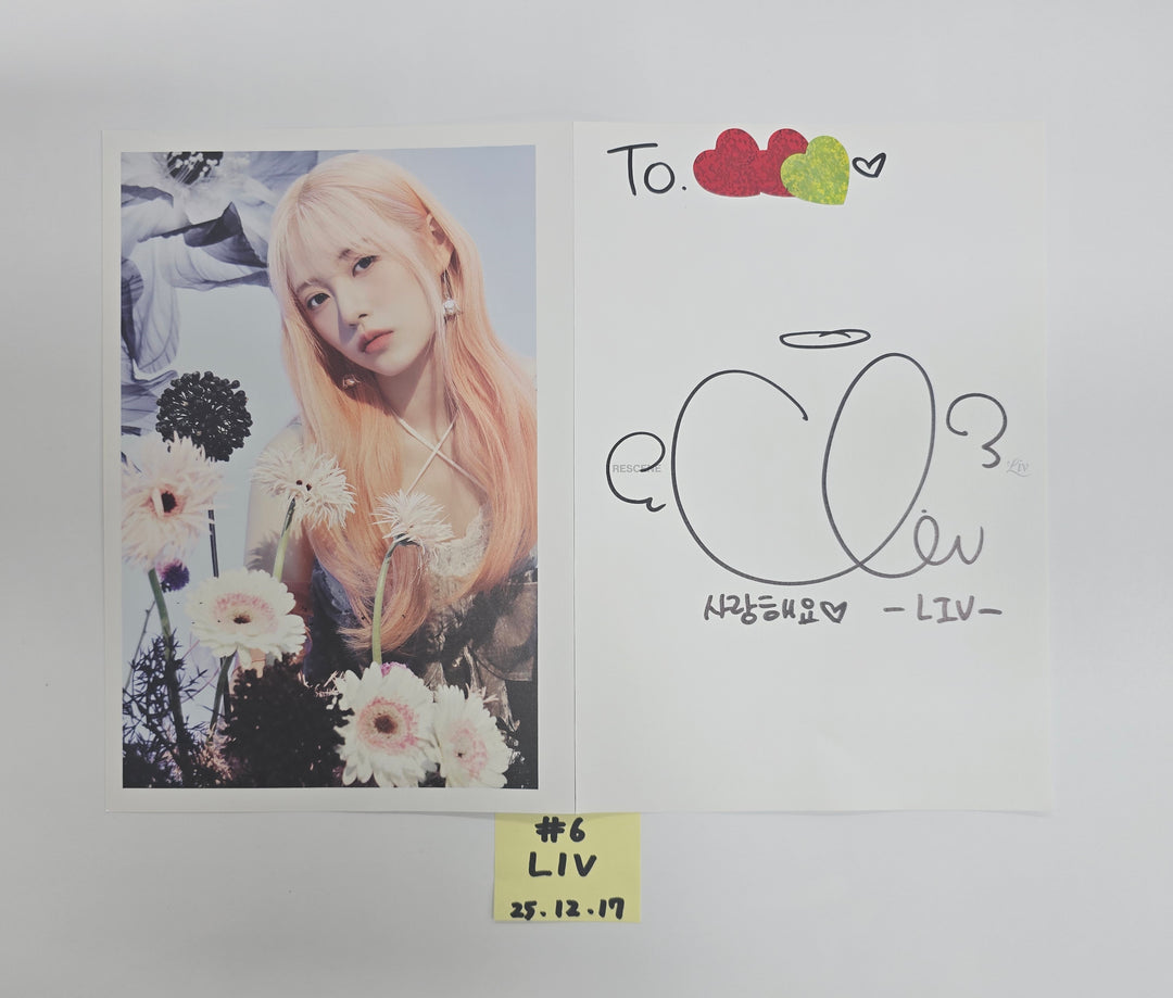 RESCENE "Re:Scene" - A Cut Page From Fansign Event Album [25.12.17]