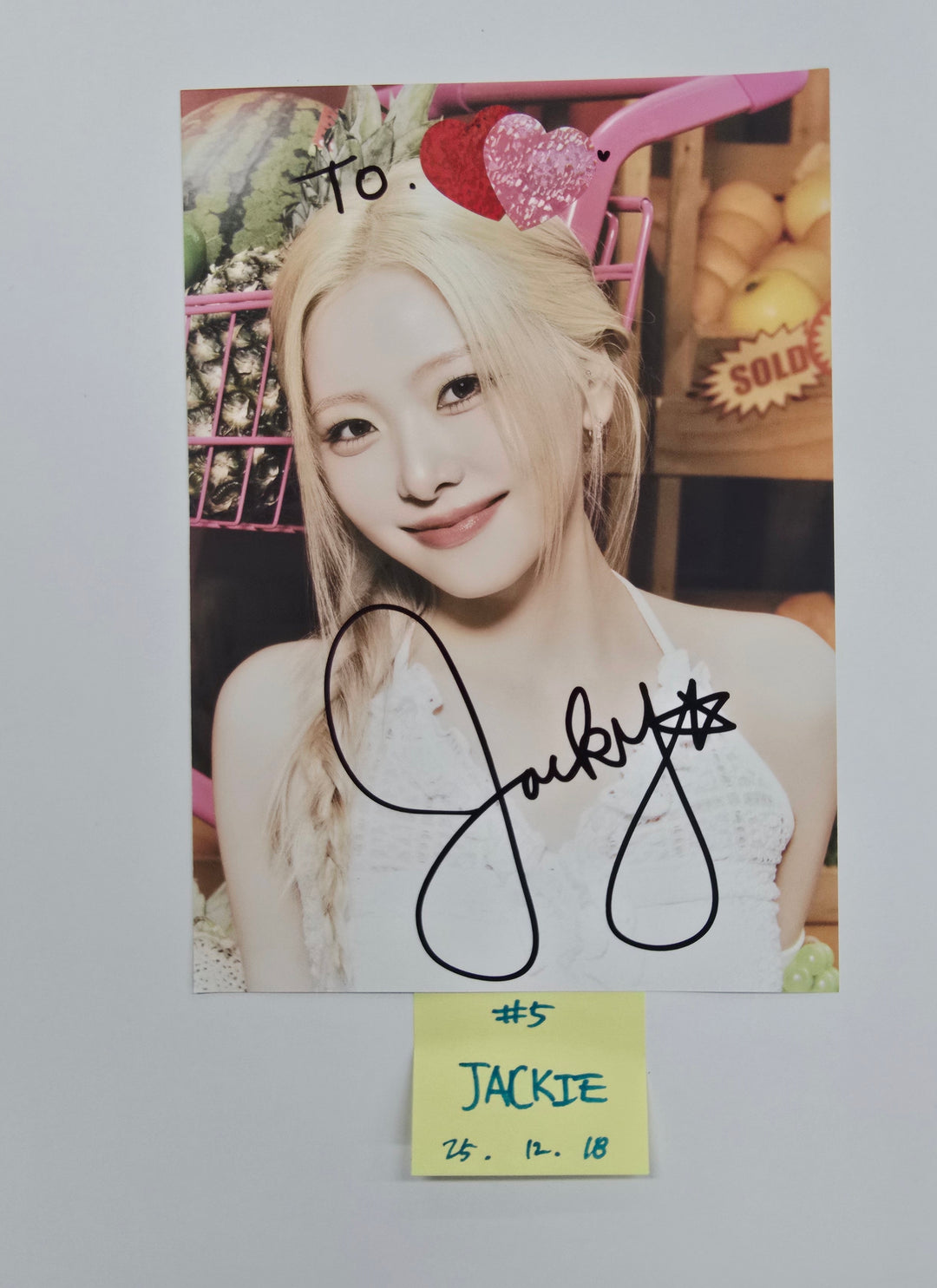 ICHILLIN "WILD CHERRY" - A Cut Page From Fansign Event Album [25.12.18]