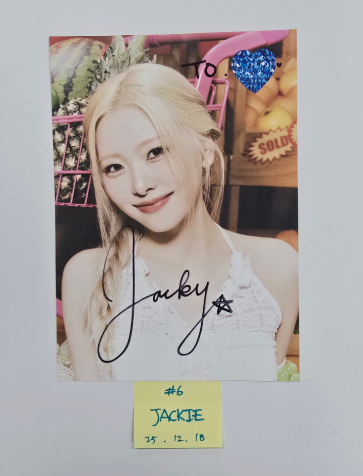 ICHILLIN "WILD CHERRY" - A Cut Page From Fansign Event Album [25.12.18]