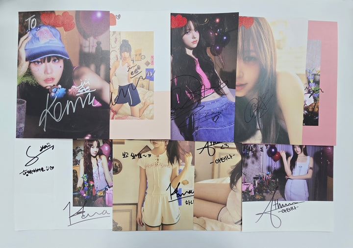 FIFTY FIFTY "Love Tune" - A Cut Page From Fansign Event Album [25.12.18]