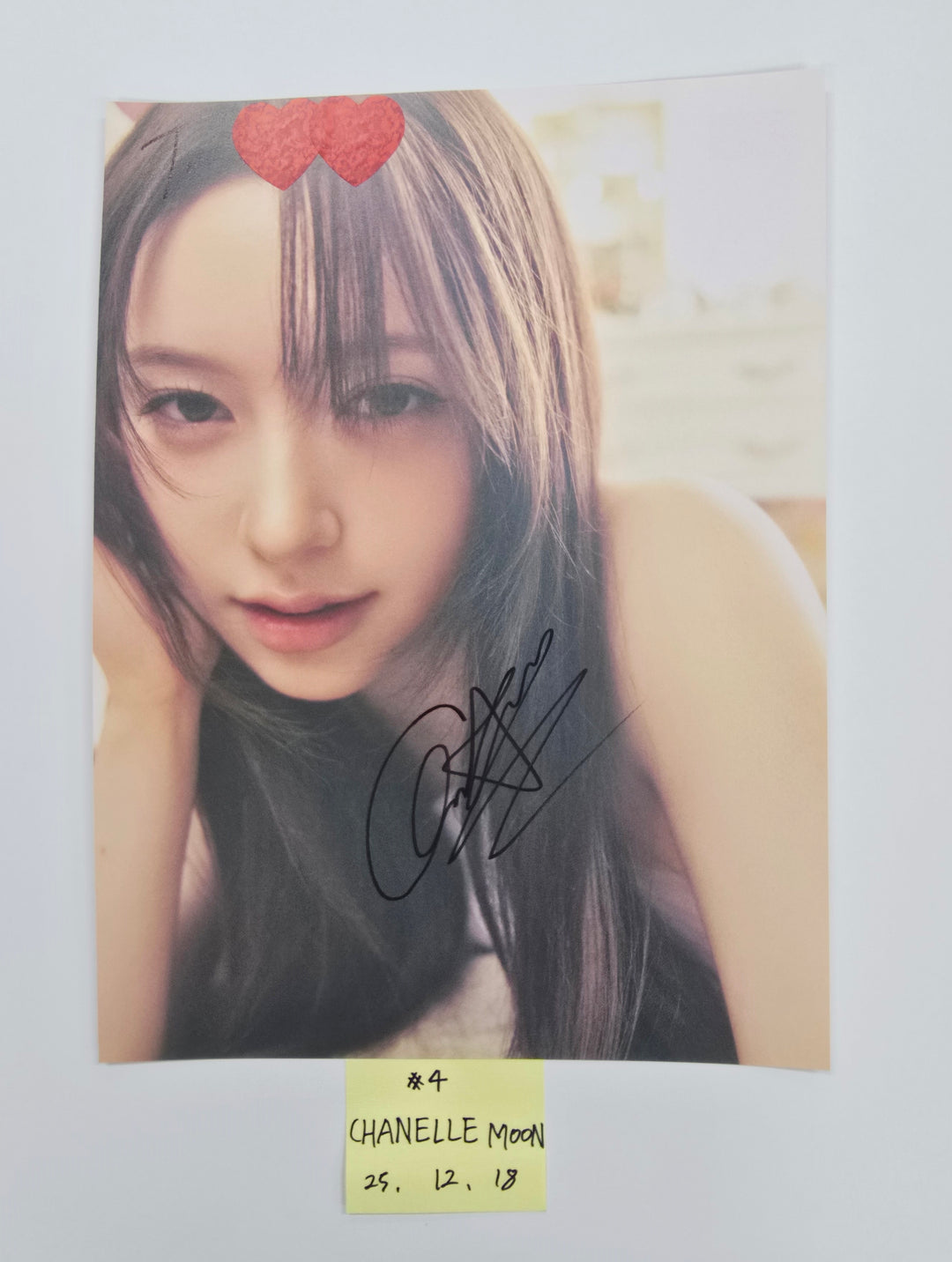 FIFTY FIFTY "Love Tune" - A Cut Page From Fansign Event Album [25.12.18]