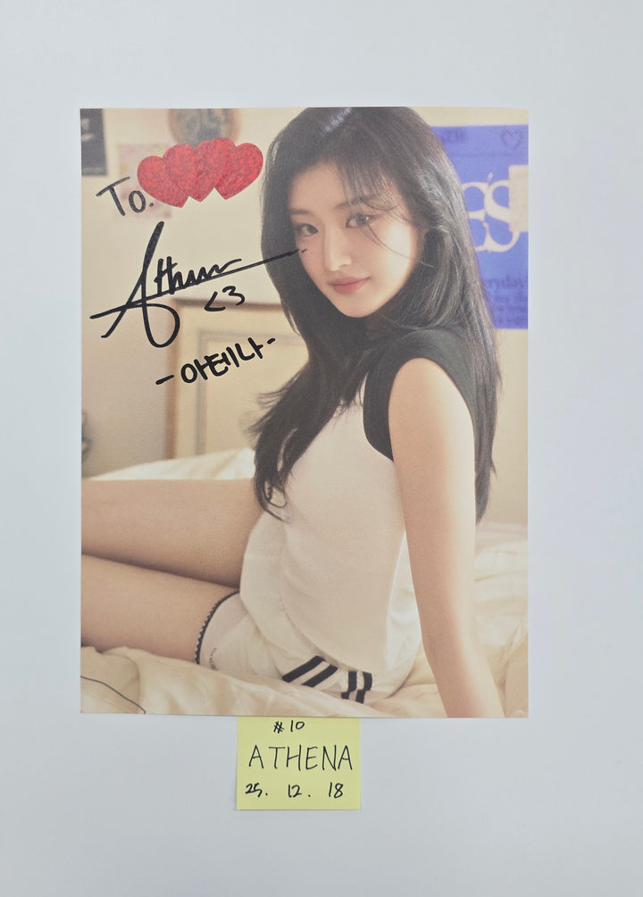 FIFTY FIFTY "Love Tune" - A Cut Page From Fansign Event Album [25.12.18]