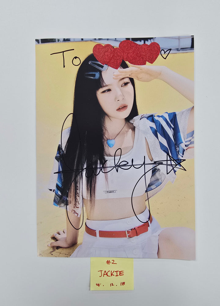 ICHILLIN "I'M ON IT!" - A Cut Page From Fansign Event Album [25.12.18]