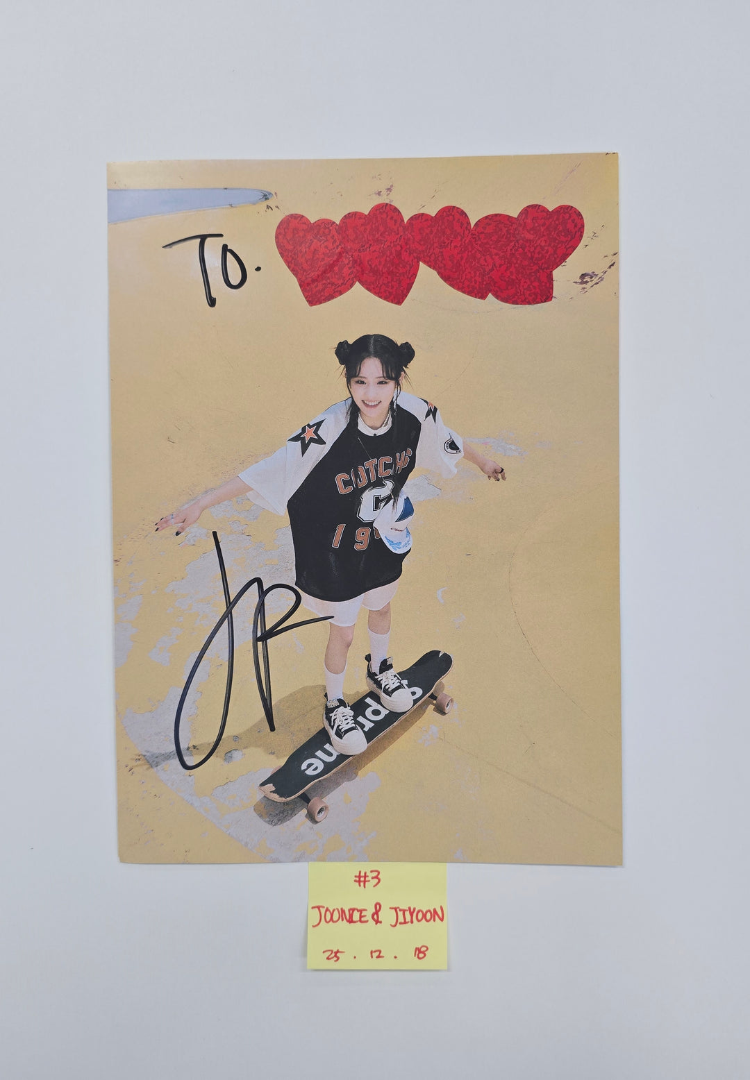 ICHILLIN "I'M ON IT!" - A Cut Page From Fansign Event Album [25.12.18]