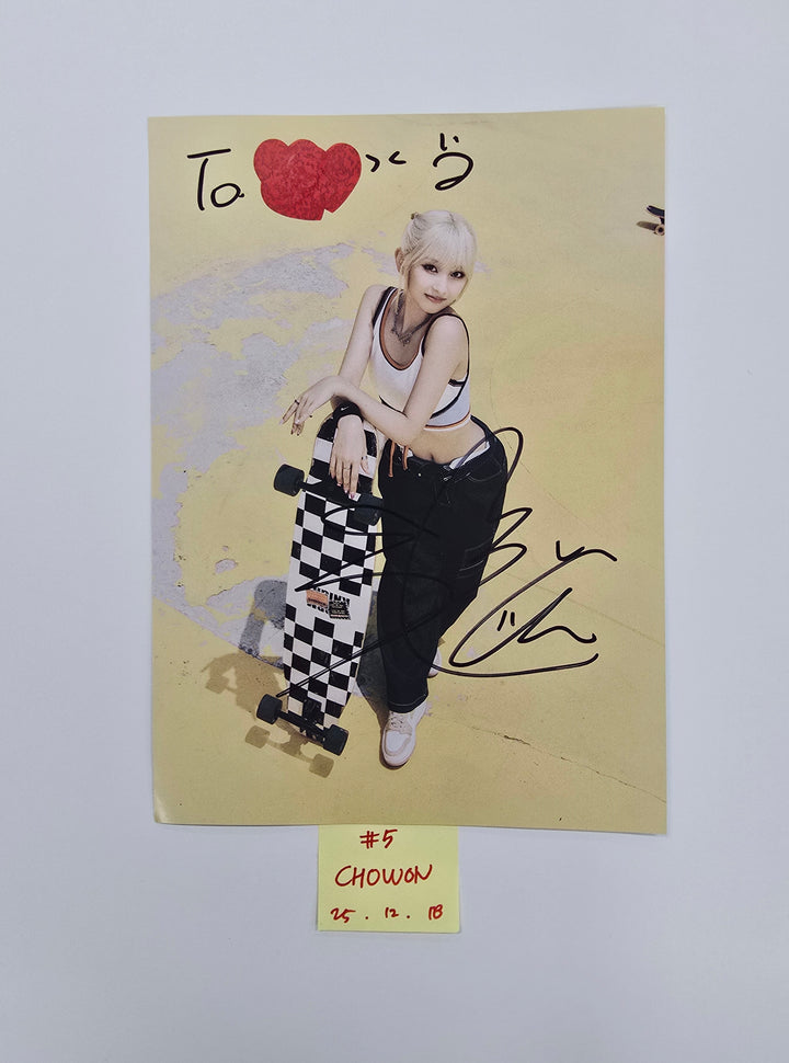 ICHILLIN "I'M ON IT!" - A Cut Page From Fansign Event Album [25.12.18]