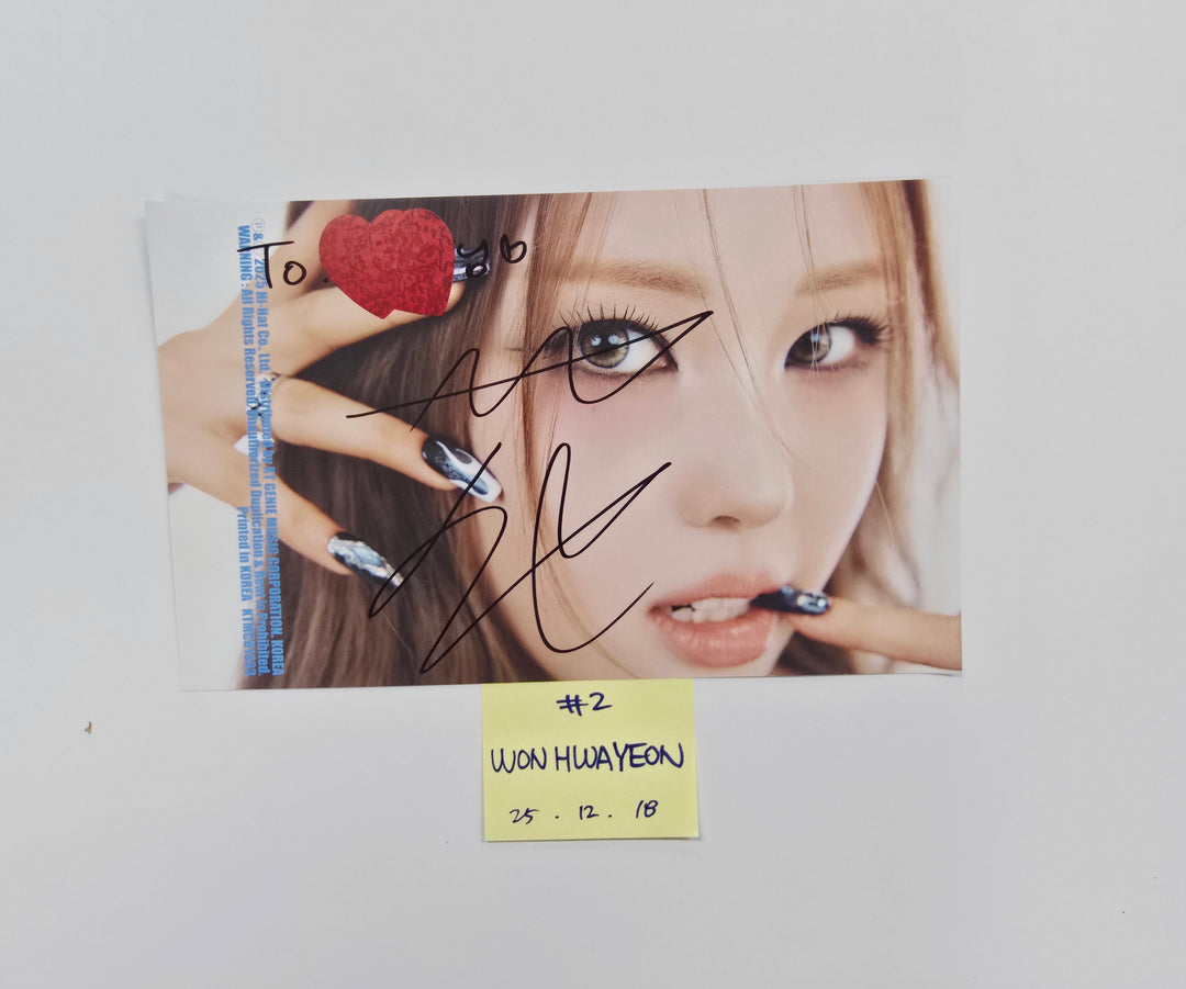 IFEYE "Sweet Tang" - A Cut Page From Fansign Event Album [25.12.18]