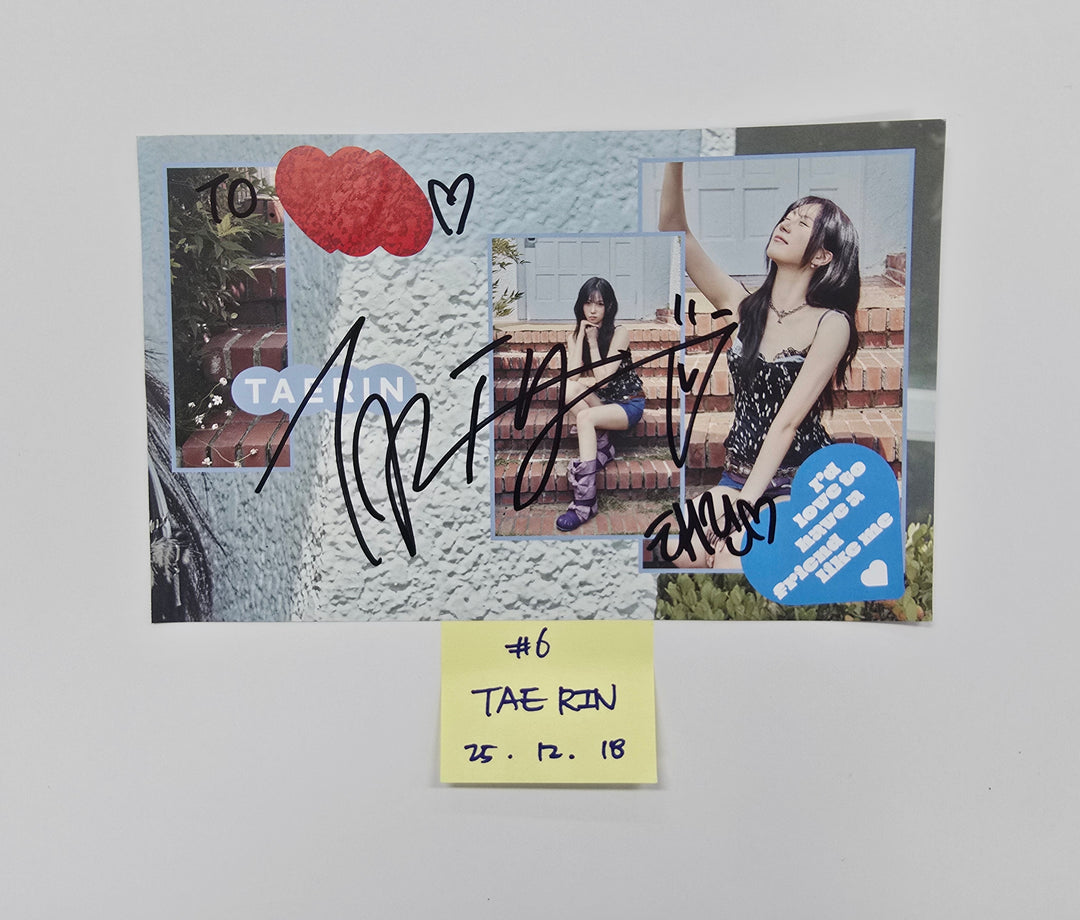 IFEYE "Sweet Tang" - A Cut Page From Fansign Event Album [25.12.18]