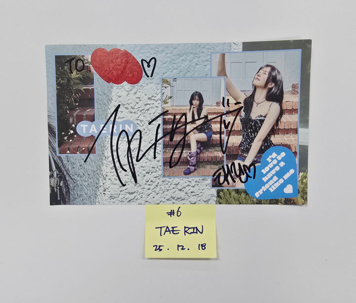 IFEYE "Sweet Tang" - A Cut Page From Fansign Event Album [25.12.18]