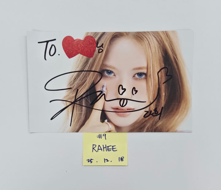 IFEYE "Sweet Tang" - A Cut Page From Fansign Event Album [25.12.18]