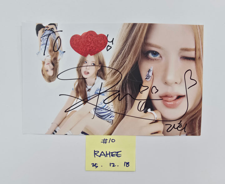 IFEYE "Sweet Tang" - A Cut Page From Fansign Event Album [25.12.18]