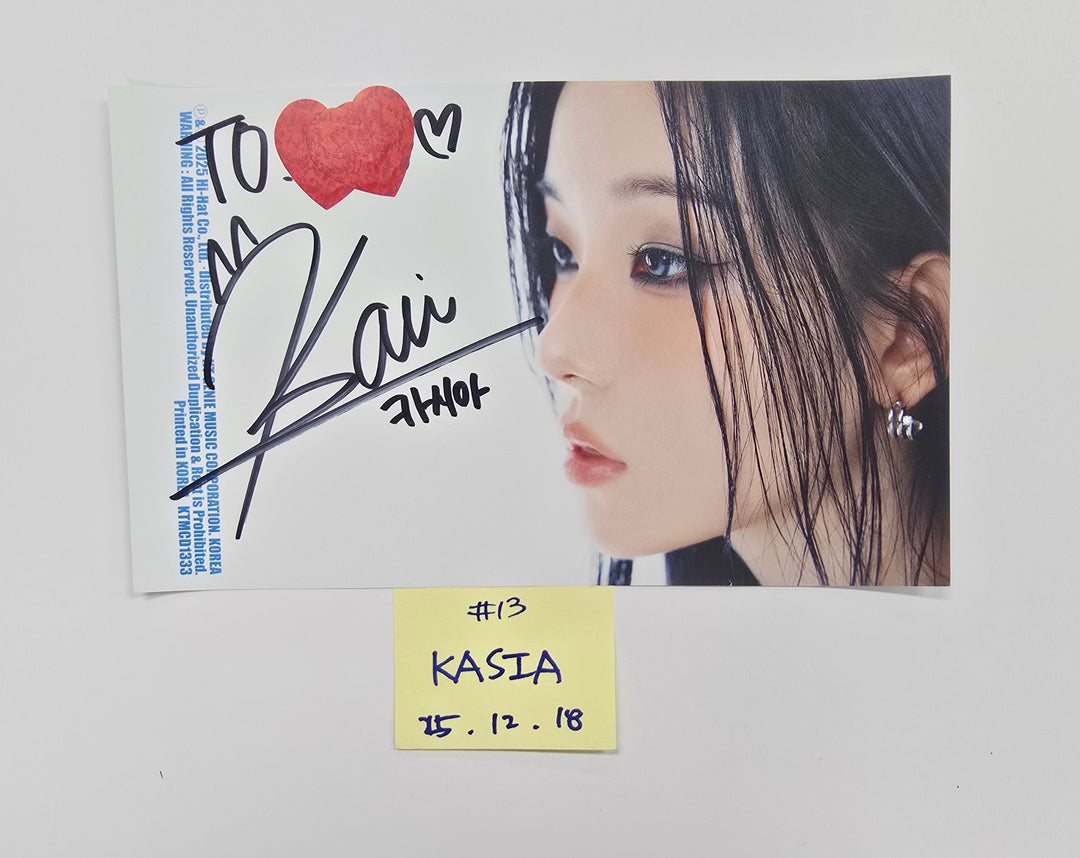 IFEYE "Sweet Tang" - A Cut Page From Fansign Event Album [25.12.18]