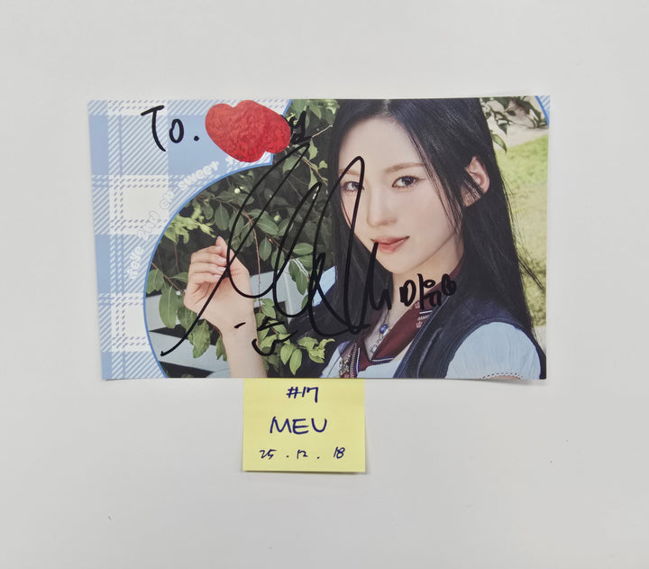 IFEYE "Sweet Tang" - A Cut Page From Fansign Event Album [25.12.18]