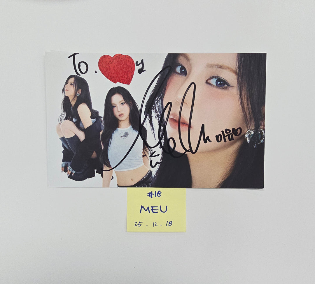 IFEYE "Sweet Tang" - A Cut Page From Fansign Event Album [25.12.18]