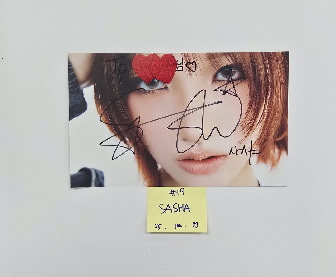 IFEYE "Sweet Tang" - A Cut Page From Fansign Event Album [25.12.18]