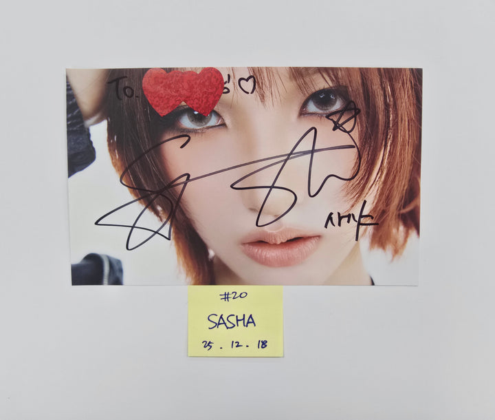 IFEYE "Sweet Tang" - A Cut Page From Fansign Event Album [25.12.18]