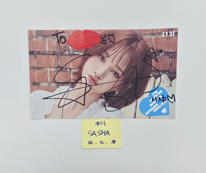 IFEYE "Sweet Tang" - A Cut Page From Fansign Event Album [25.12.18]