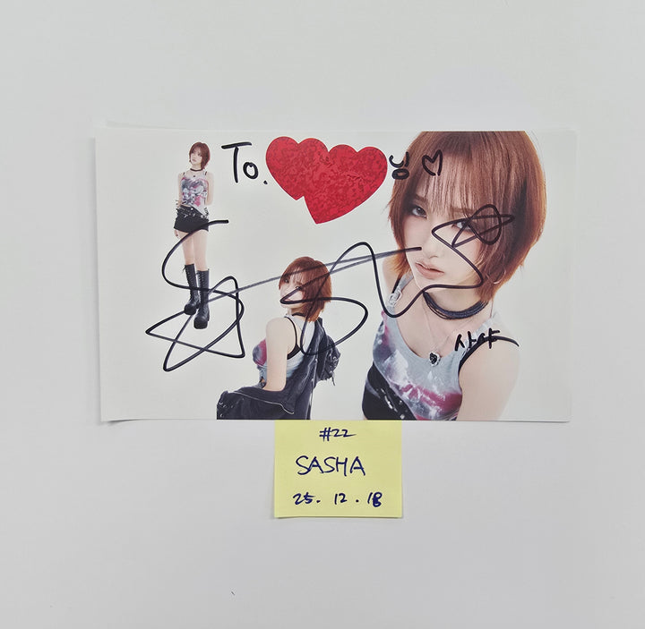 IFEYE "Sweet Tang" - A Cut Page From Fansign Event Album [25.12.18]